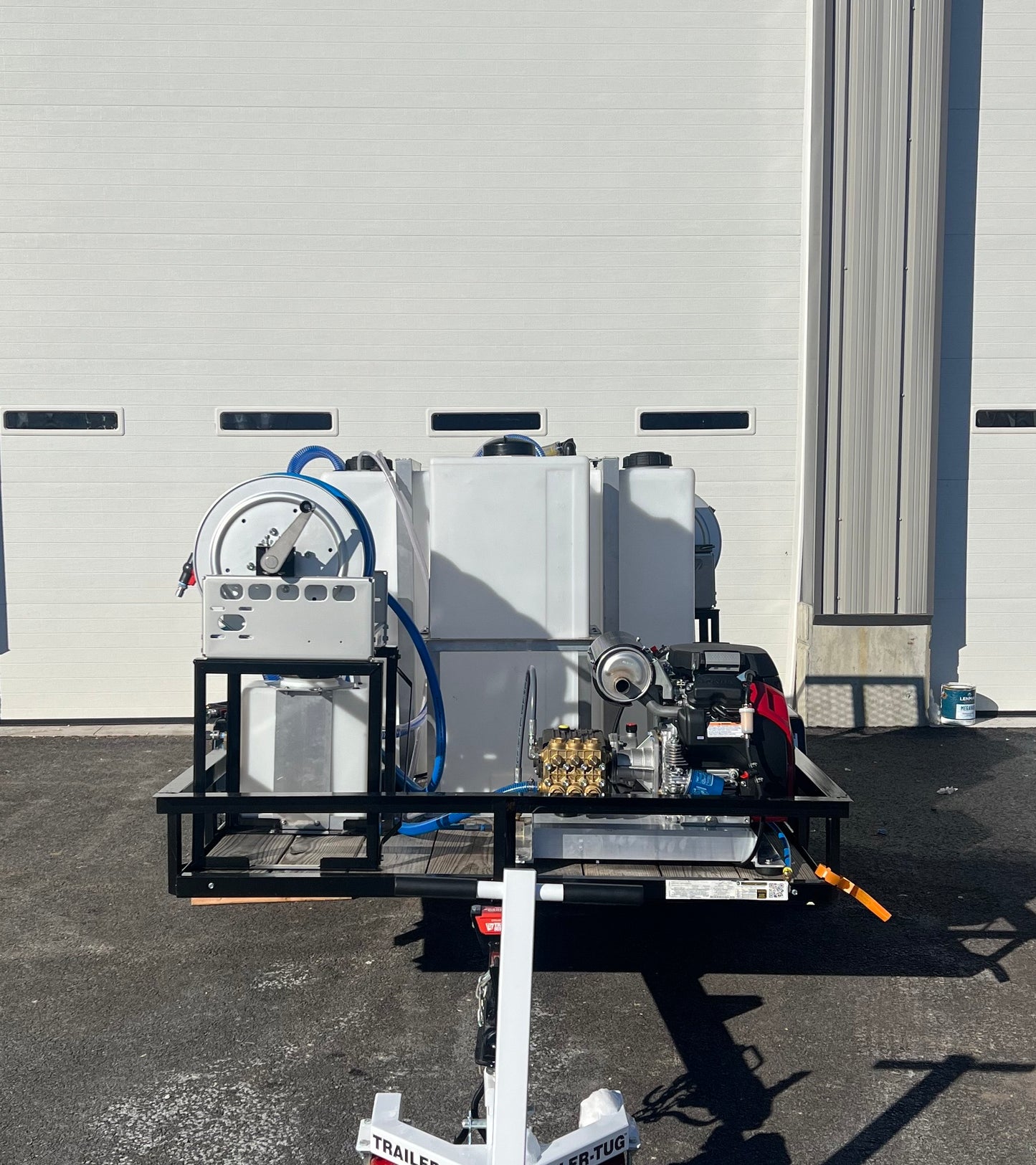 5x8 Pro Grade Wash Trailer