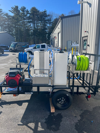 5x8 Pro Grade Wash Trailer