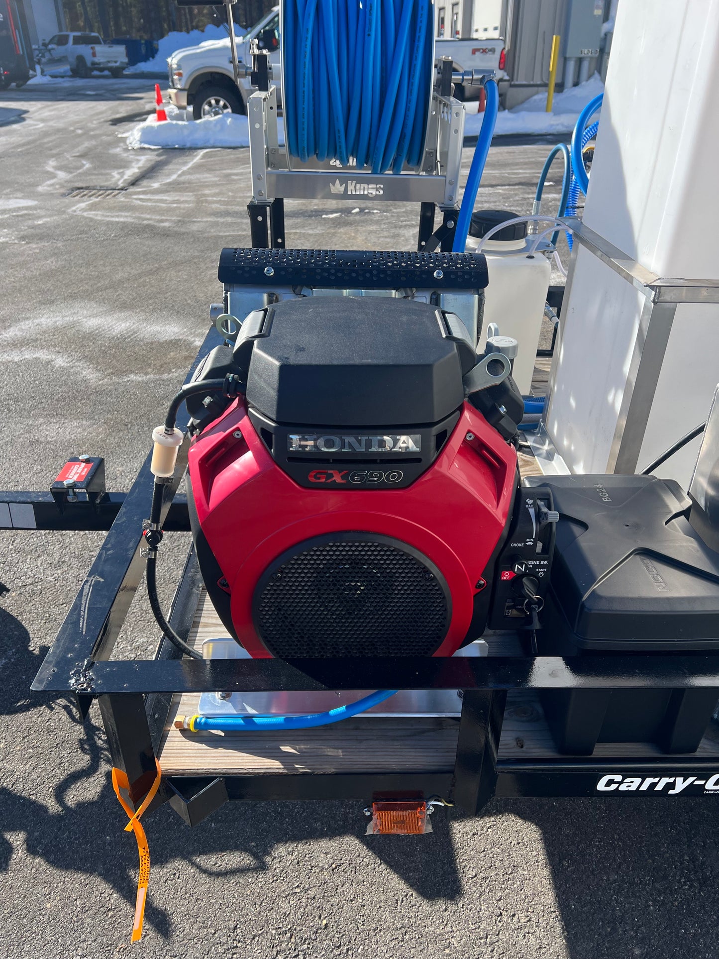 5x8 Pro Grade Wash Trailer