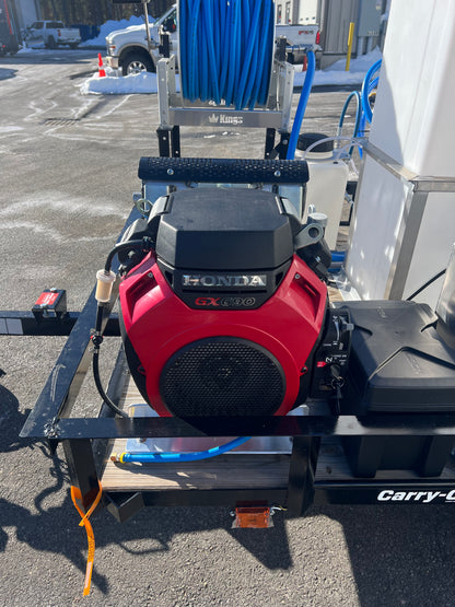 5x8 Pro Grade Wash Trailer