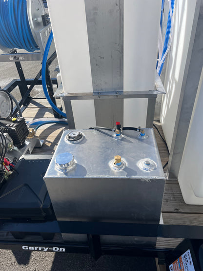 5x8 Pro Grade Wash Trailer