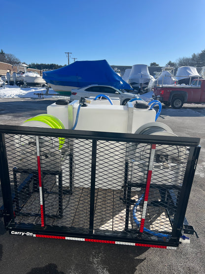 5x8 Pro Grade Wash Trailer