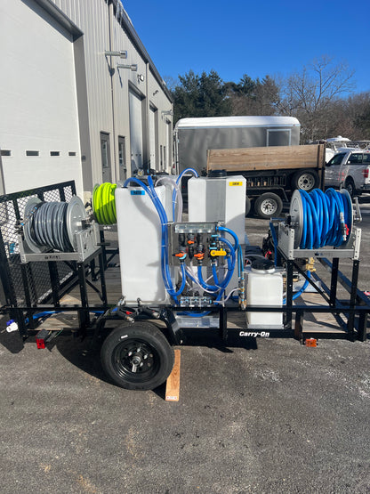 5x8 Pro Grade Wash Trailer