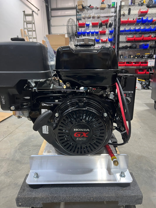 5.5GPM at 3000psi Gear Drive Honda GX390 With General Pump w/ Electric Start - Soft Wash Factory