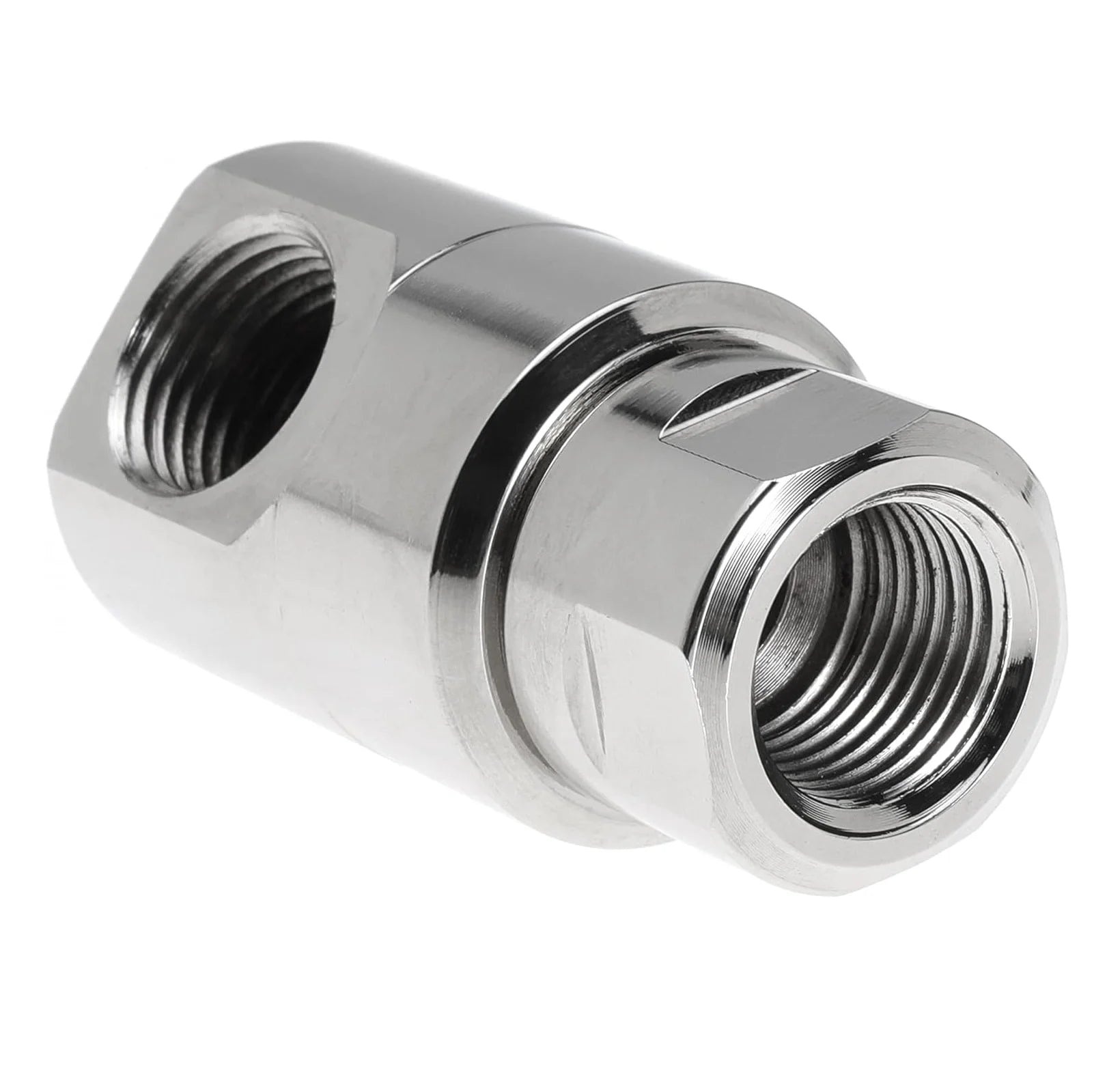 1/2" Super Swivel 90 For Hose Reel Stainless Steel - Soft Wash Factory