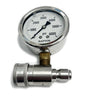 Pressure Gauge 3/8 M/F Quick Connect
