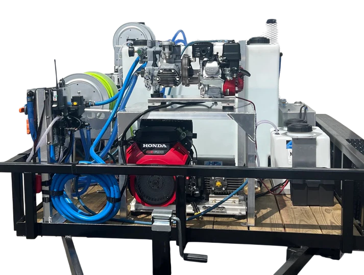 6x10 Ultimate Drone Wash Trailer-- The Harbor Hawk