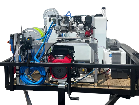 6x10 Ultimate Drone Wash Trailer-- The Harbor Hawk