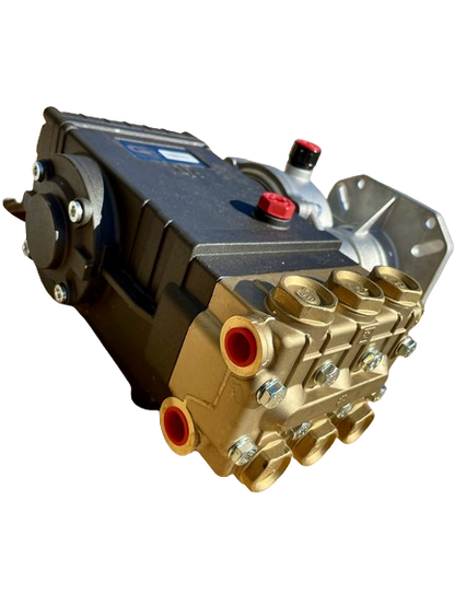 5.5 GPM General Pump Gear Box and Pump Assembly - Soft Wash Factory