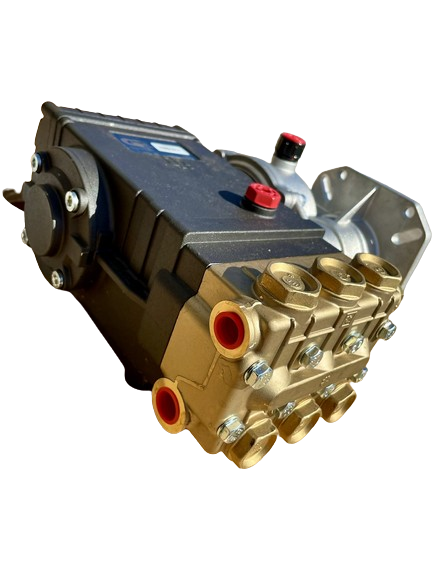 5.5 GPM General Pump Gear Box and Pump Assembly - Soft Wash Factory