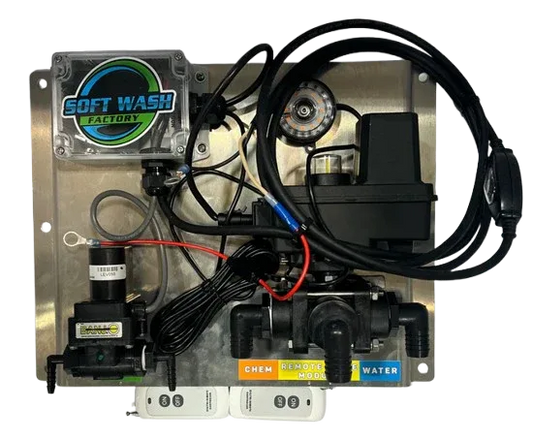 Remote Rinse Module for Proportioning Systems w/ Soap Valve Metering System - Soft Wash Factory