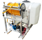 200 Gallon Skid w/ Centrifugal Pump & Electric Reel with 300' 1/2" ID Hose & Guide