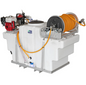200 Gallon SpaceSaver Skid w/ 10 gpm Pump & Electric Reel w/ 300' 1/2" ID Hose