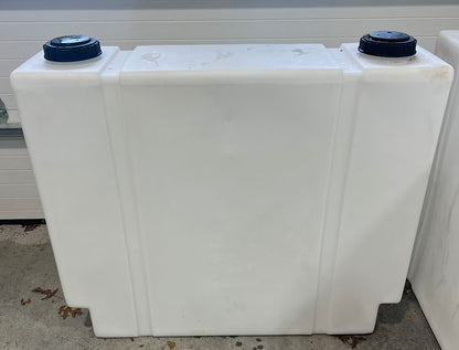 100 Gallon Slim Tank Chemical Water Vertical - Soft Wash Factory