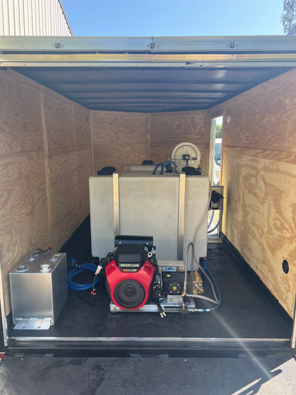 7x12 Enclosed Trailer - Soft Wash Factory