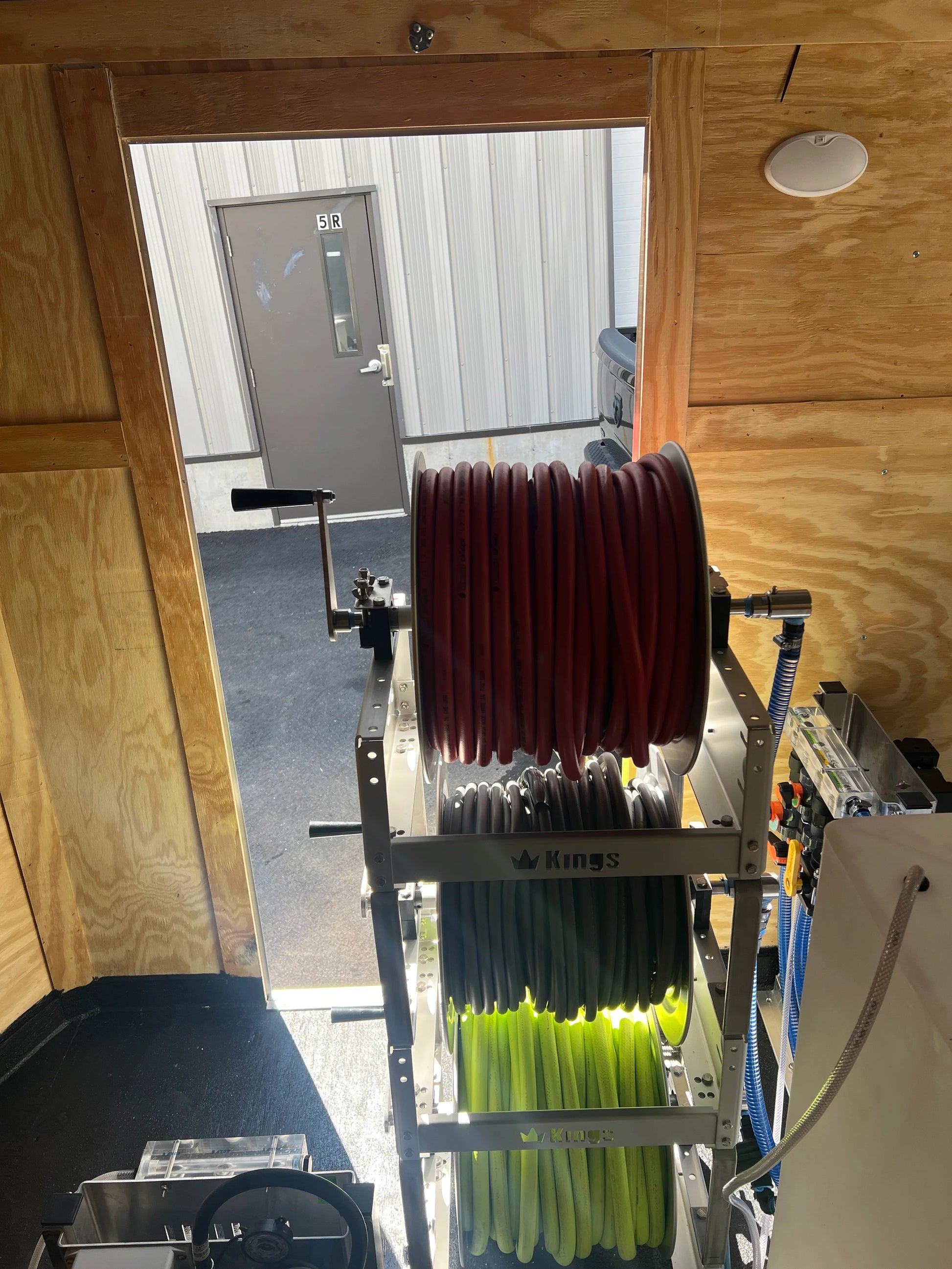7x12 Enclosed Trailer - Soft Wash Factory