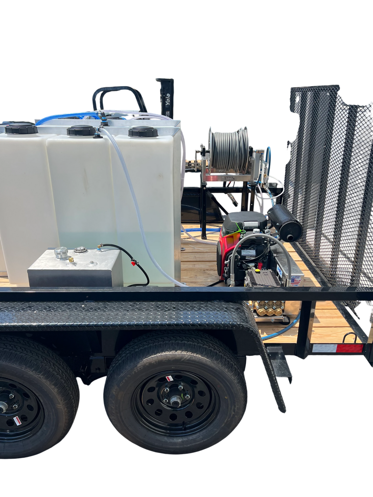 7x12 Starter-Pro Pressure /Soft Washing Trailer