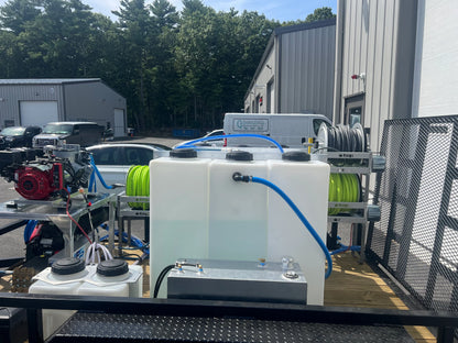 6x10 Soft/Pressure Washing Stacked Trailer - Soft Wash Factory