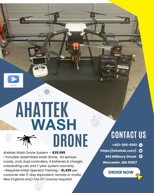 Ahattek Wash Drone System - Soft Wash Factory