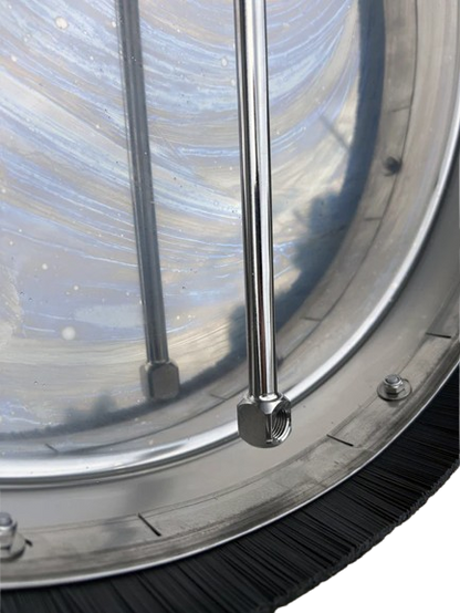 20" SS Mosmatic Surface Cleaner with Casters